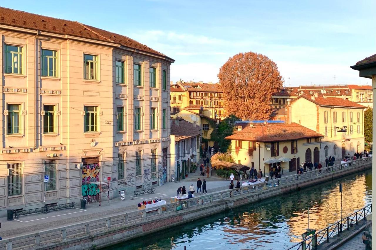 Canal View Historical Apartment 밀라노 외부 사진